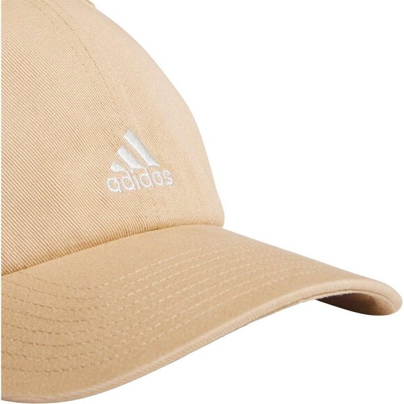 Adidas Women\'s Beige Off White Baseball Adjustable Cotton Athletic Relaxed Hat main image 6